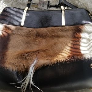 Wilson Leather and fur pocketbook